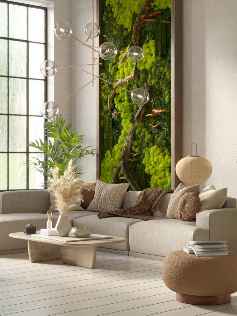 Earthy color palette interior design trend for modern Indian homes and apartments in 2026