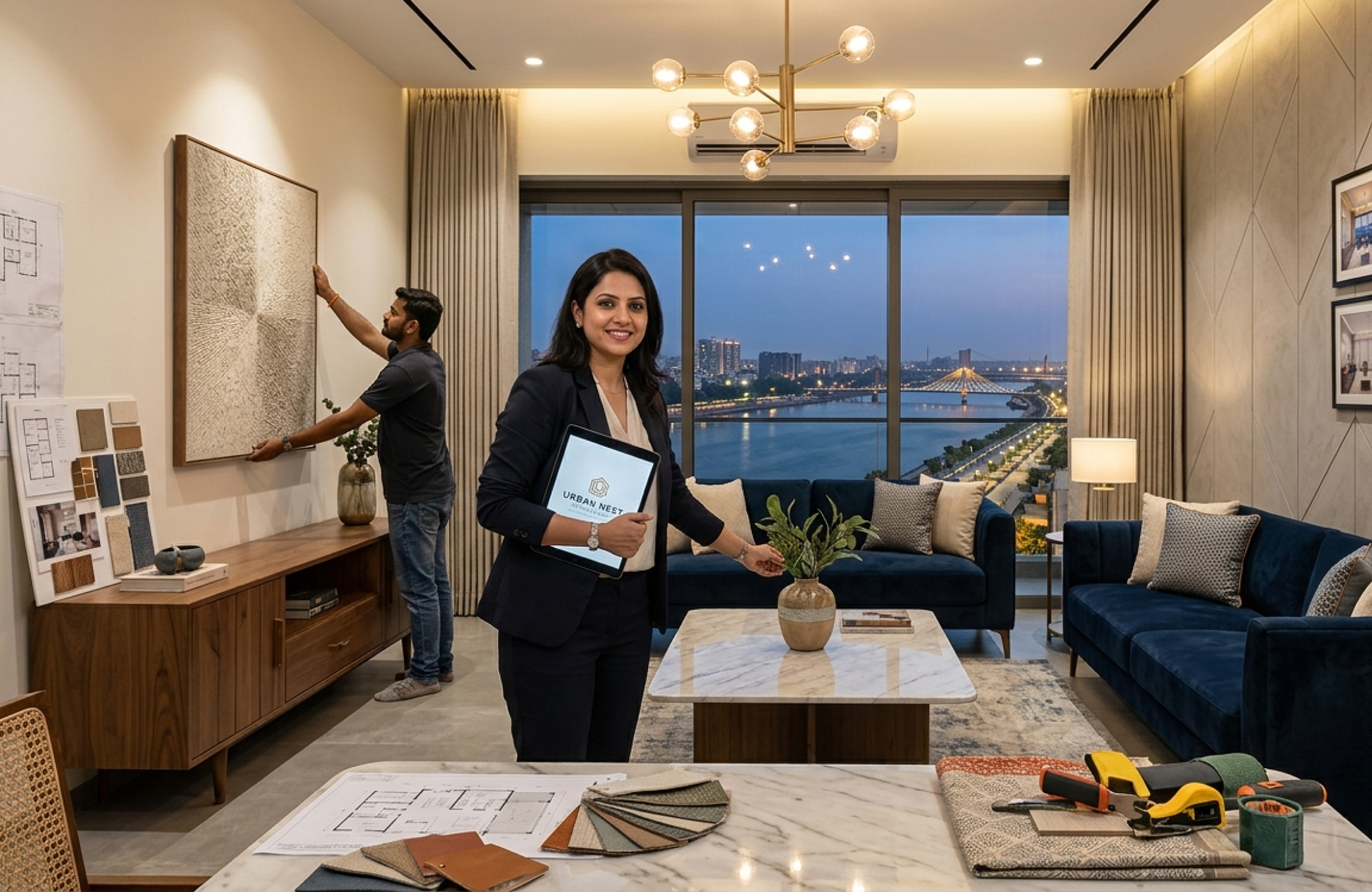 Residential turnkey interior design in Ahmedabad for apartments and villas