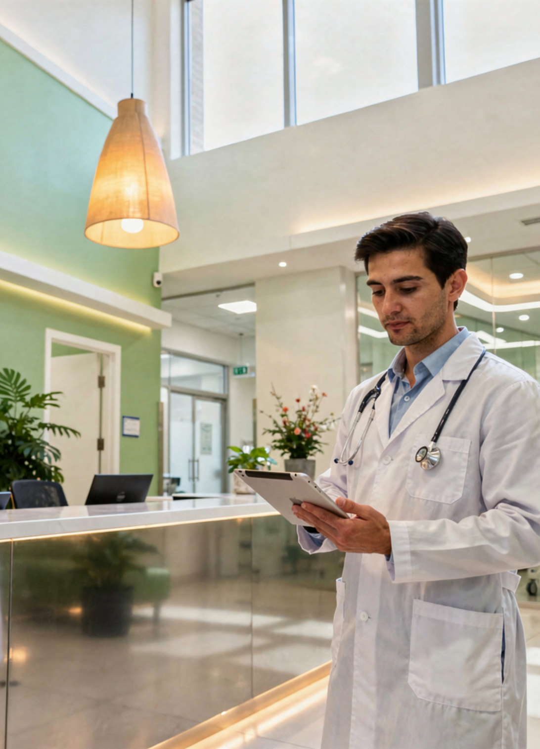 Modern hospital interior design in Ahmedabad with patient friendly healthcare spaces and functional medical interiors