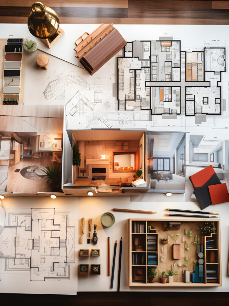 Premium master bedroom design in 4 BHK interior Ahmedabad with luxury finishes and modern styling