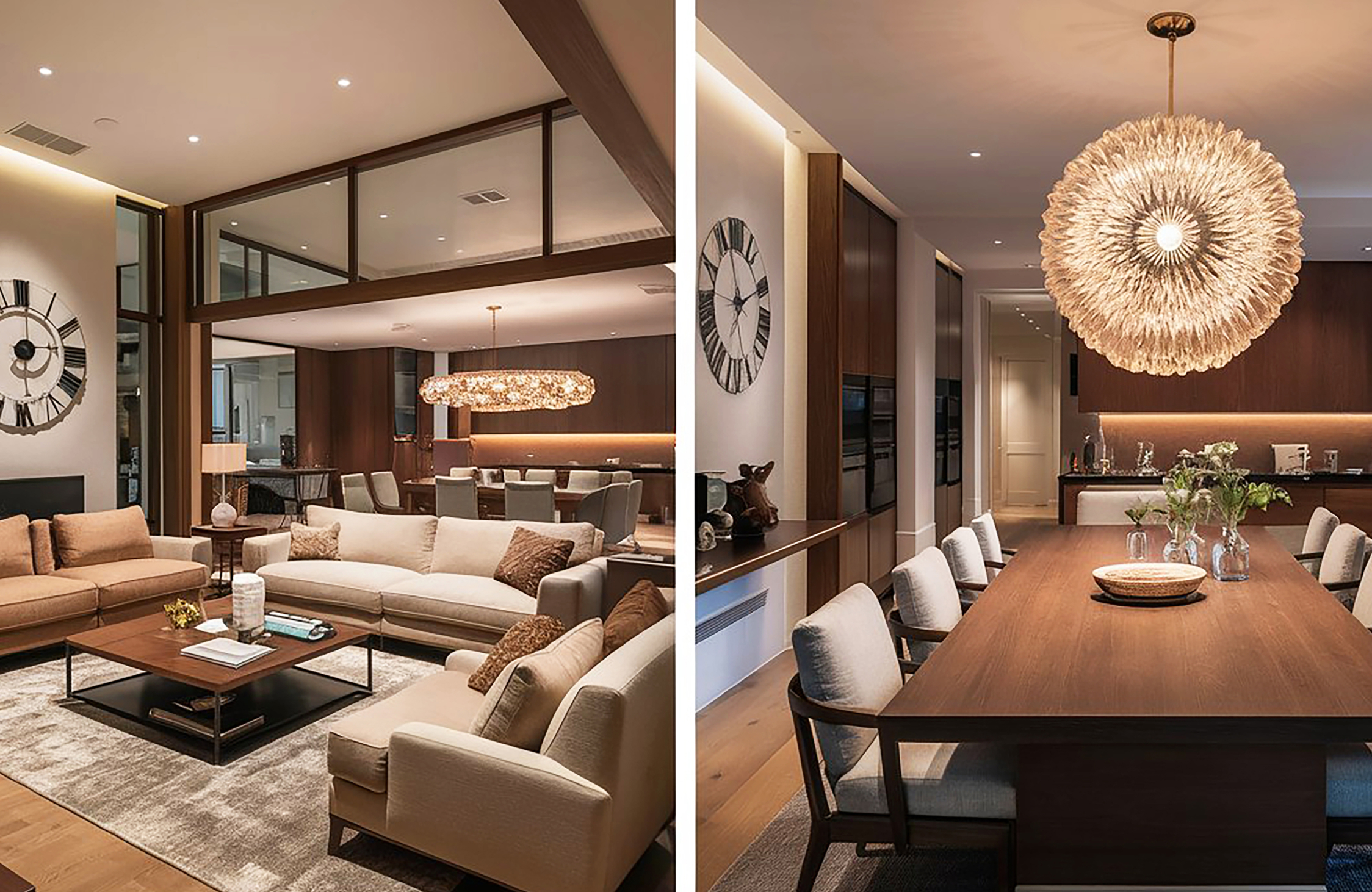 Smart space planning in 4 BHK interior design Ahmedabad for spacious and functional luxury living