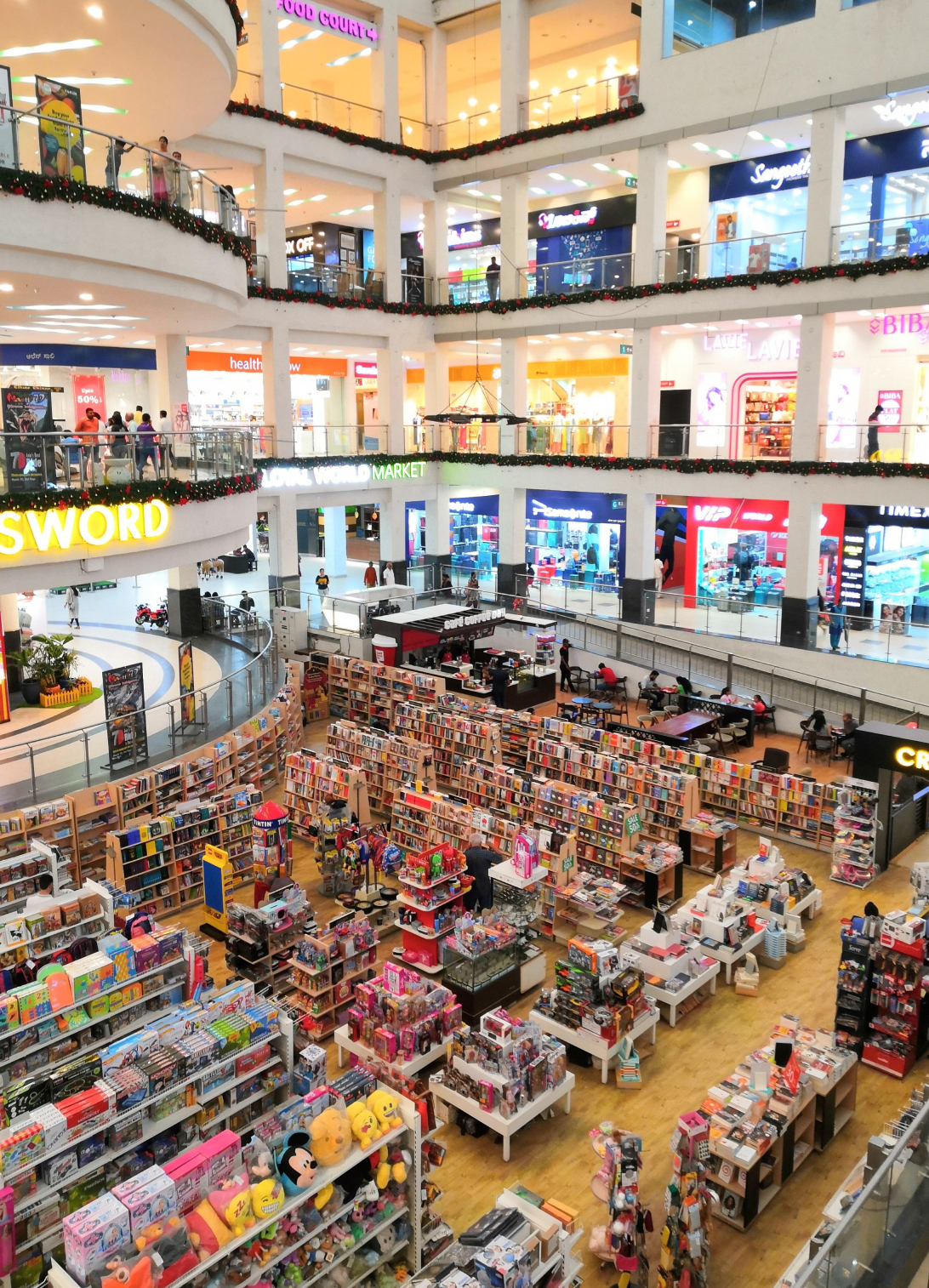 Modern shopping mall interior design in Ahmedabad with premium retail spaces and customer-focused commercial planning