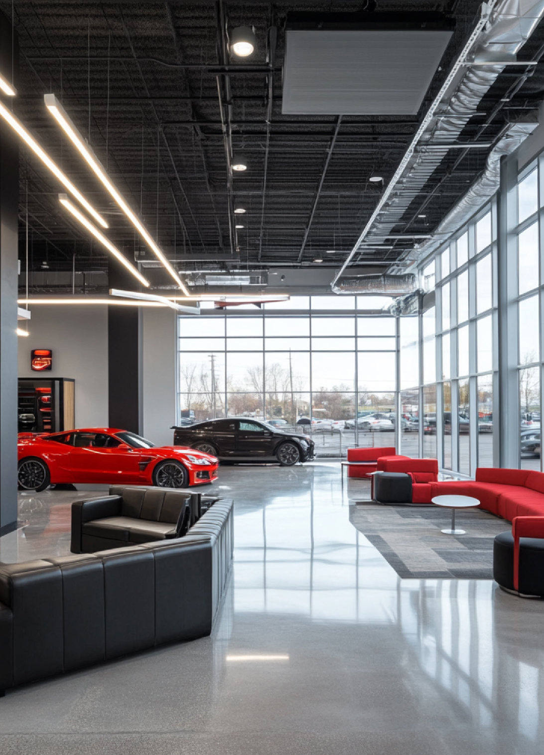 Showroom interior design in Ahmedabad creating attractive retail display spaces and memorable customer experiences