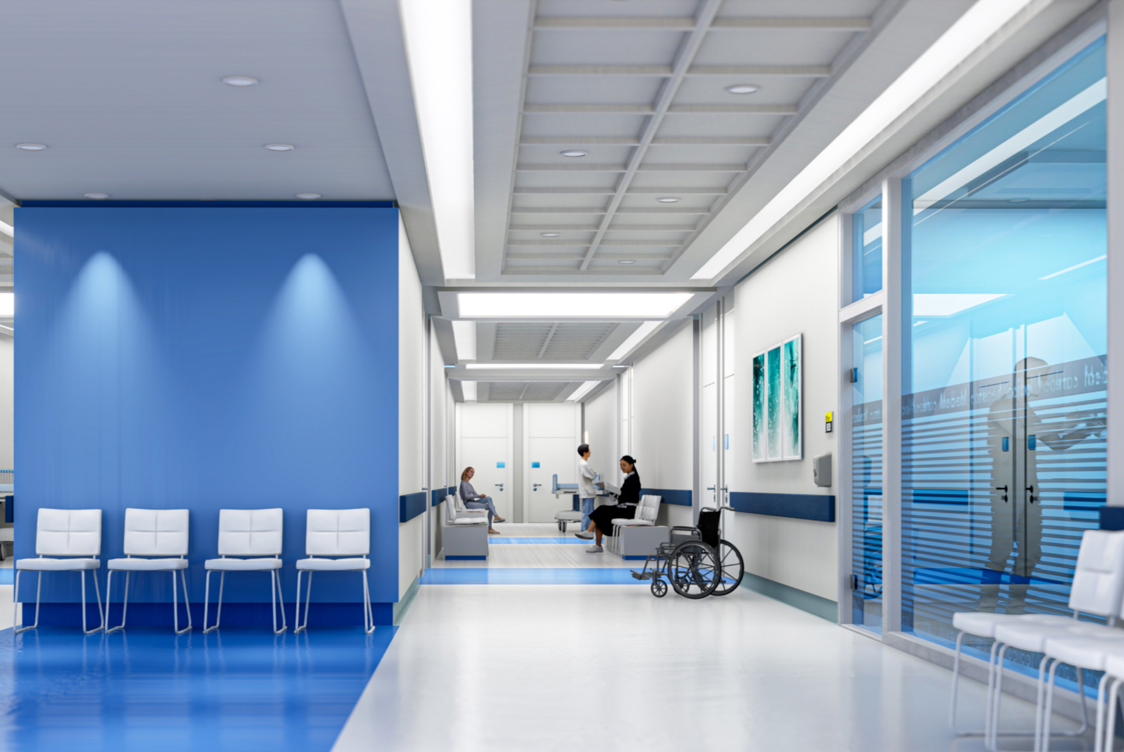 Smart clinic space planning in Ahmedabad with efficient patient flow and functional healthcare layout design