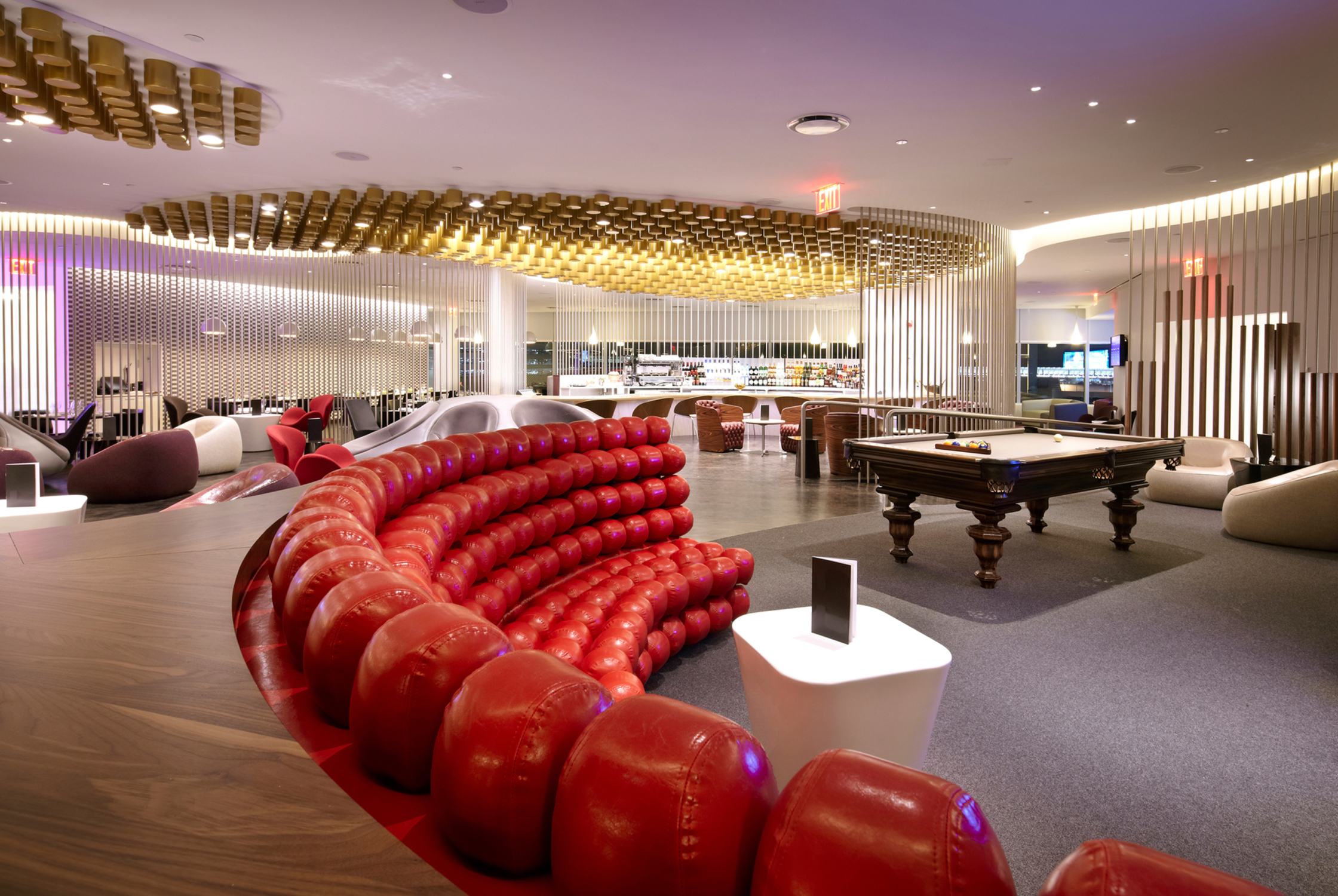 Entertainment zone interior design for clubhouse in Ahmedabad with modern recreational facilities and social spaces
