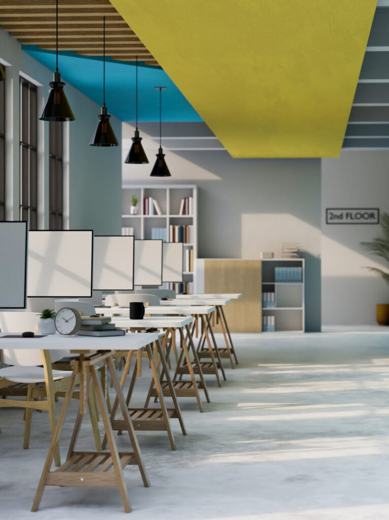 Technology-enabled smart corporate office interior in Ahmedabad