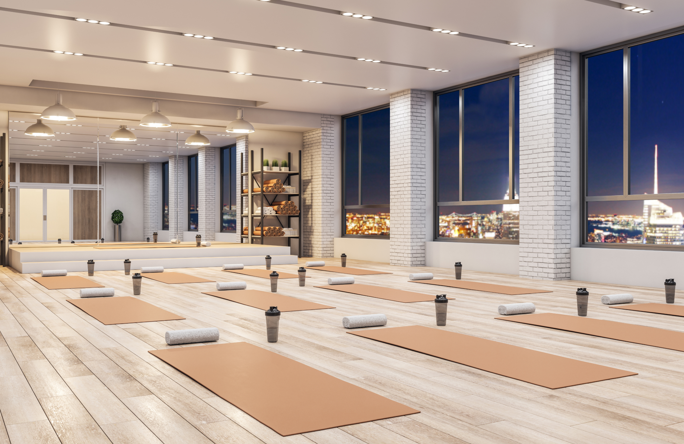 Wellness center space planning in Ahmedabad with optimized client flow, therapy zones, yoga studios, and functional wellness layouts